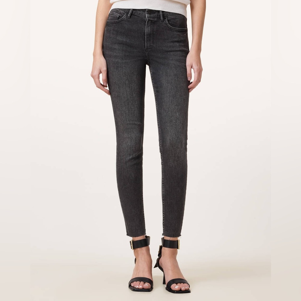 ALL SAINTS Miller Push Up Skinny Fit Denim Jeans Sz 27